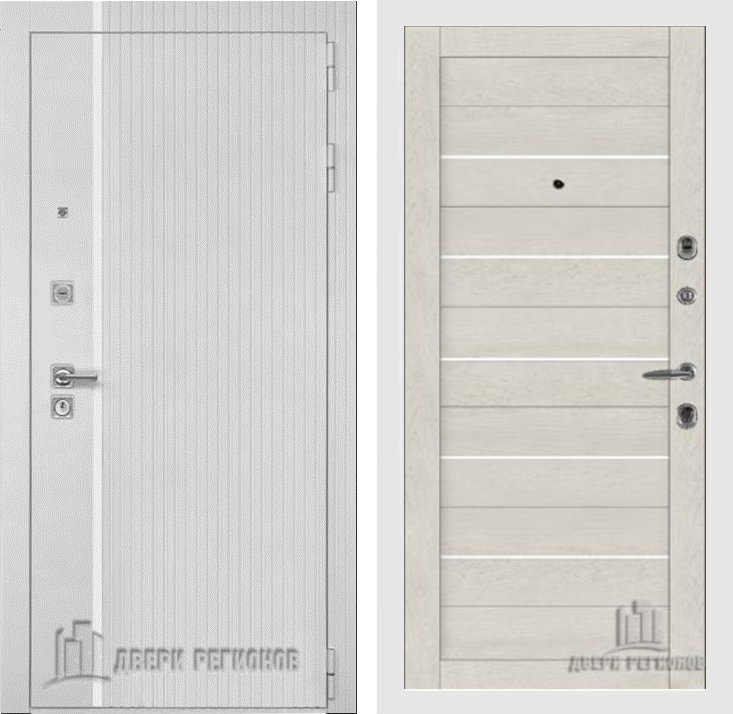 Дверь ПРЕЗИДЕНТ ЛАЙН БЕЛЫЙ МАТОВЫЙ DIS006976